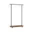Вешалка для одежды 35x98,5x160,3см., черно-коричневая