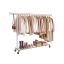Drēbju pakaramais 45x200x161,5 cm, sudraba krāsā