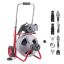 Sewer cleaning machine VEVOR JR-400Z, 30 m, 8 cutters, 62.7 × 43.5 × 62–94 cm