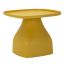 Coffee table Gea, Yellow, 48 × 38 × 48 cm