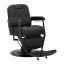 Barber chair Gabbiano Bruno, Black