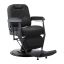 Barber chair Gabbiano Bruno, Black/Grey