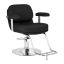 Hairdressing chair Omega Astra, Hydraulic 50–60 cm, Black