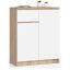 Kumode NORE K80 Ozols, ozols/balts