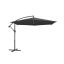 SONGMICS Cantilever Parasol, Grey, Ø 350 × 250 cm
