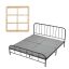 Bed slats VEVOR CB004, 4-piece, 188 × 200 × 3.8 cm