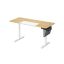 Elektriski augstumā regulējams rakstāmgalds 60x140x120cm, dažādas krāsas