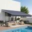 Awning VEVOR RA350300-N, manually retractable, 350 × 300 × 25 cm
