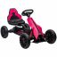 Children's car Homcom 100x58x58.5cm., black/pink