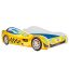 Bērnu gulta Car II ar matraci 150 cm x 74 cm x 44 cm, taksometrs