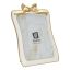 Photo frame, White and gold, 25.7 × 34 × 2.3 cm