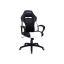 Spēļu krēsls OBG38BW, melns/balts