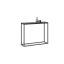 Betona dizaina konsoles galds Console 100x80x30cm, melns