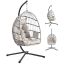 SONGMICS GDC050WZ01 hanging chair with stand, 98 × 103 × 195 cm