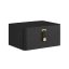 SONGMICS 2-tier jewelry box with mirror, black, 22 × 11 × 17.6 cm