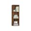 Напольная книжная полка VASAGLE Custos, 3 уровня, Коричневая, 24 × 94,8 × 30 см