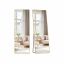 SONGMICS free-standing mirror, Rectangular, Gold, 160 × 50 cm