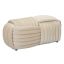 Entrance bench "Softy", Sand, 90 × 45 × 45 cm