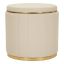 London pouf, with storage compartment, 46.5 × 44 × 46.5 cm