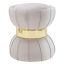 Puff Mauro Ferretti Flower, Grey