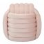 Pouf SOFTY, Pink, 45 × 45 × 45 cm