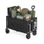 SONGMICS folding hand trolley, 4 wheels, 150 l, 79.5 × 90.5 × 49.5 cm