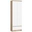 Plaukts-skapis NORE R60 CLP, ozols/balts