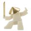 Samurai statuette Samurai Oda Quarzy A, 17 × 18.5 × 7.5 cm