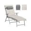 SONGMICS GCB024GZ02 sun lounger, 58 × 183 × 97 cm
