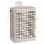SONGMICS Laundry Basket, 75 l, with lid, Sand, 42.5 × 33 × 57 cm