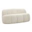 Sofa Ball, 2-seater, White, 145 × 69 × 80 cm
