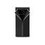 Auduma skapis 160 x 75 x 45 cm, melns