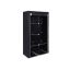 Auduma skapis 88 x 45 x 170 cm, melns