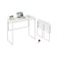 Folding desk VASAGLE, White, 80 × 40 × 74 cm