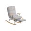 Šūpuļkrēsls SONGMICS HOME LYY016GD01, 4 pozīciju regulējama atzveltne, Pelēks, 67 × 100 × 97 cm