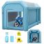 Pārnēsājama piepūšama krāsošanas kabīne 396x244 cm ar gaisa filtru un pūtējiem