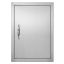 Nerūsējošā tērauda iebūvētās grila durvis 457x610 mm