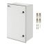 NEMA 4X tērauda elektrības kārba 60x40x23 cm, IP66 ūdensizturīga