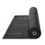Nezāļu bloķējošs ainavu audums, 1,83x91,44 m, melns, austs PP