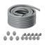 Elastīga PVC elektroinstalācijas caurule 12,7 mm, 30,5 m, nemetāliska
