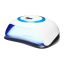 UV LED nagu lampa „GLOW V1“, 168 W, balta/zila, 23,5 × 22,3 × 10,2 cm
