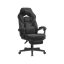 SONGMICS OBG77BR gaming chair, with footrest, 70 × 122–134 × 70 cm