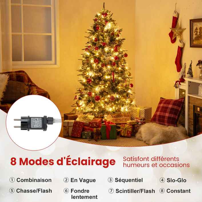 Promotion Mākslīgā Ziemassvētku egle, 270 LED