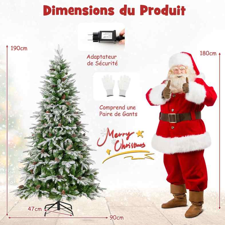 Promotion Mākslīgā Ziemassvētku egle, 765 zaru