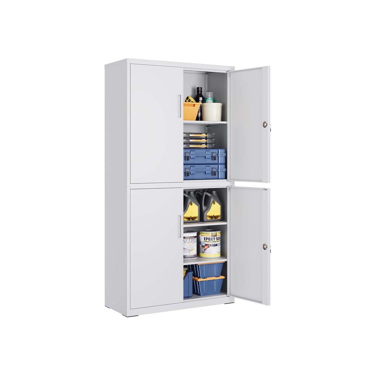Dokumentu skapis SONGMICS OMC016G01, 4 durvis