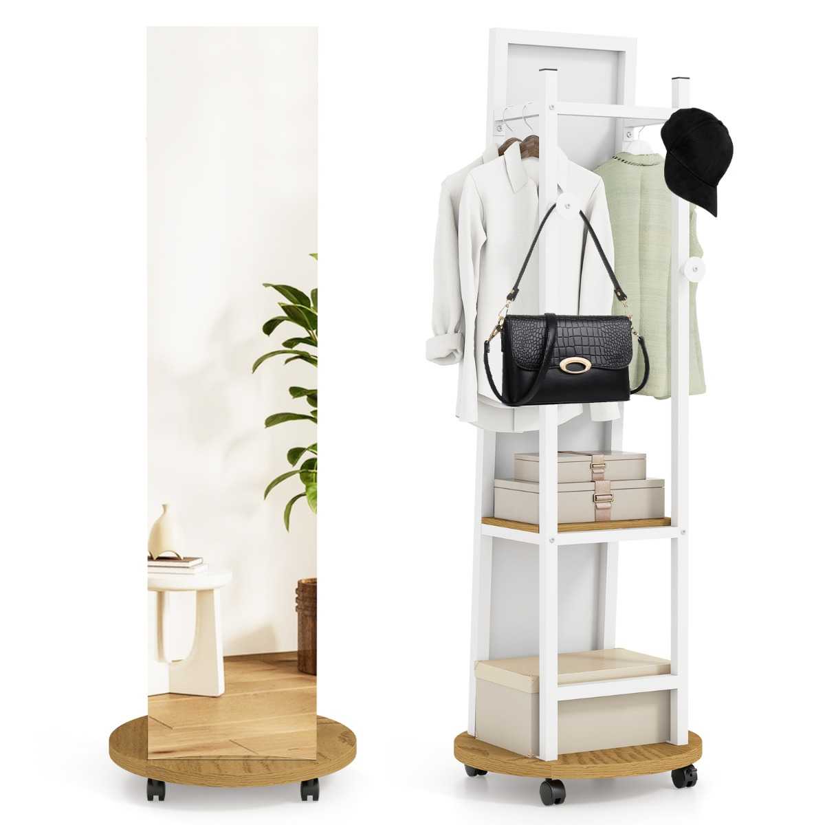 Promotion Drēbju pakaramais ar spoguli, 3