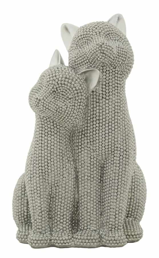 Mauro Ferretti Divu kaķu statuete Cats