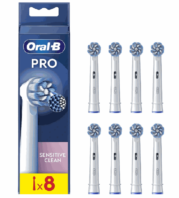 Elektriskās zobu birstes galviņas Oral-B EB60X-8