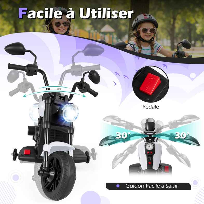 Promotion Bērnu elektriskais motocikls, 6 V