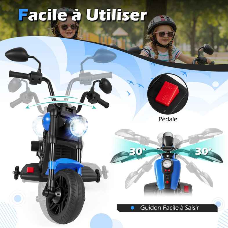 Promotion Bērnu elektriskais motocikls, 6 V